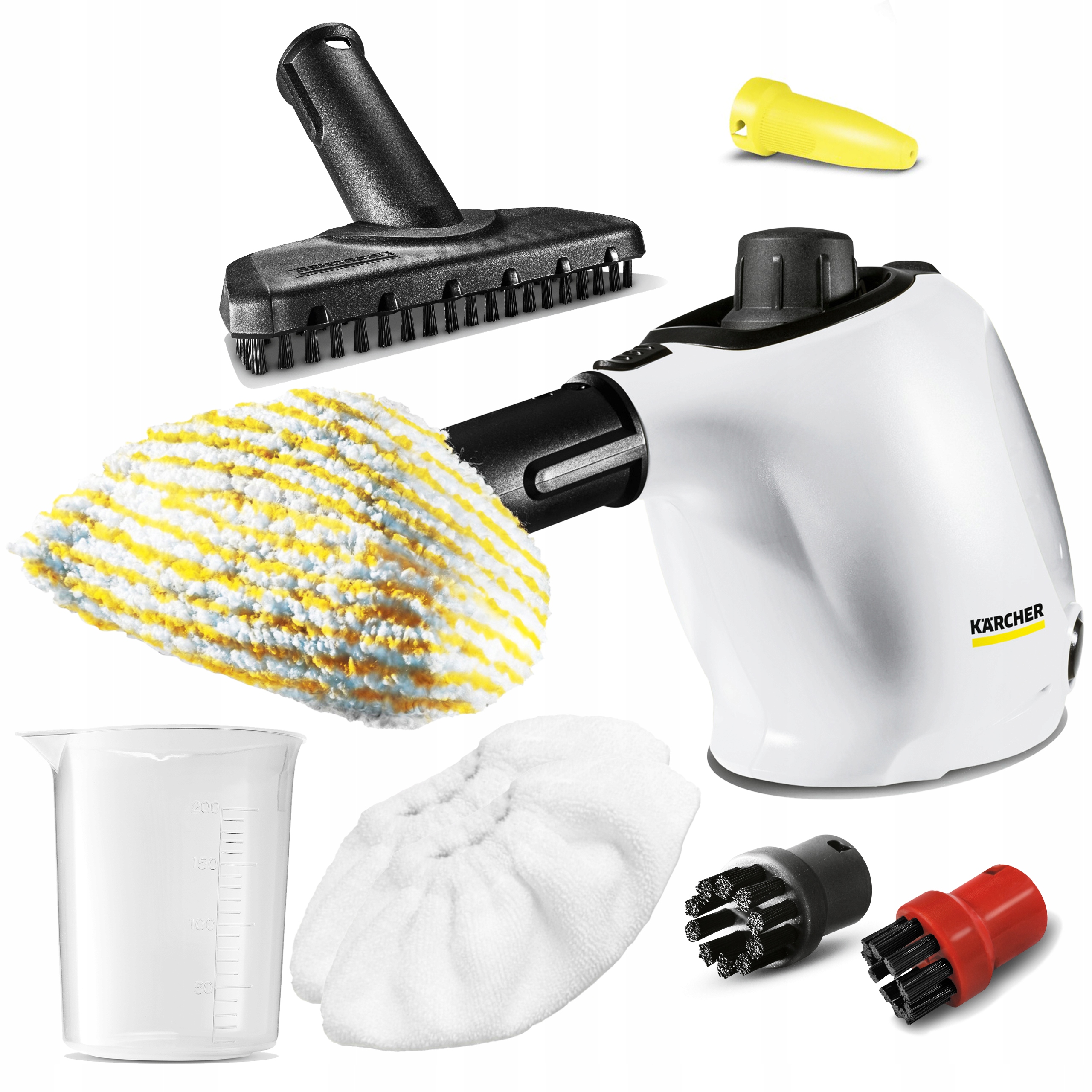 PAROWNICA RĘCZNA SC 1 KARCHER MYJKA PAROWA CIŚNIENIOWA KOMPLETNY ZESTAW