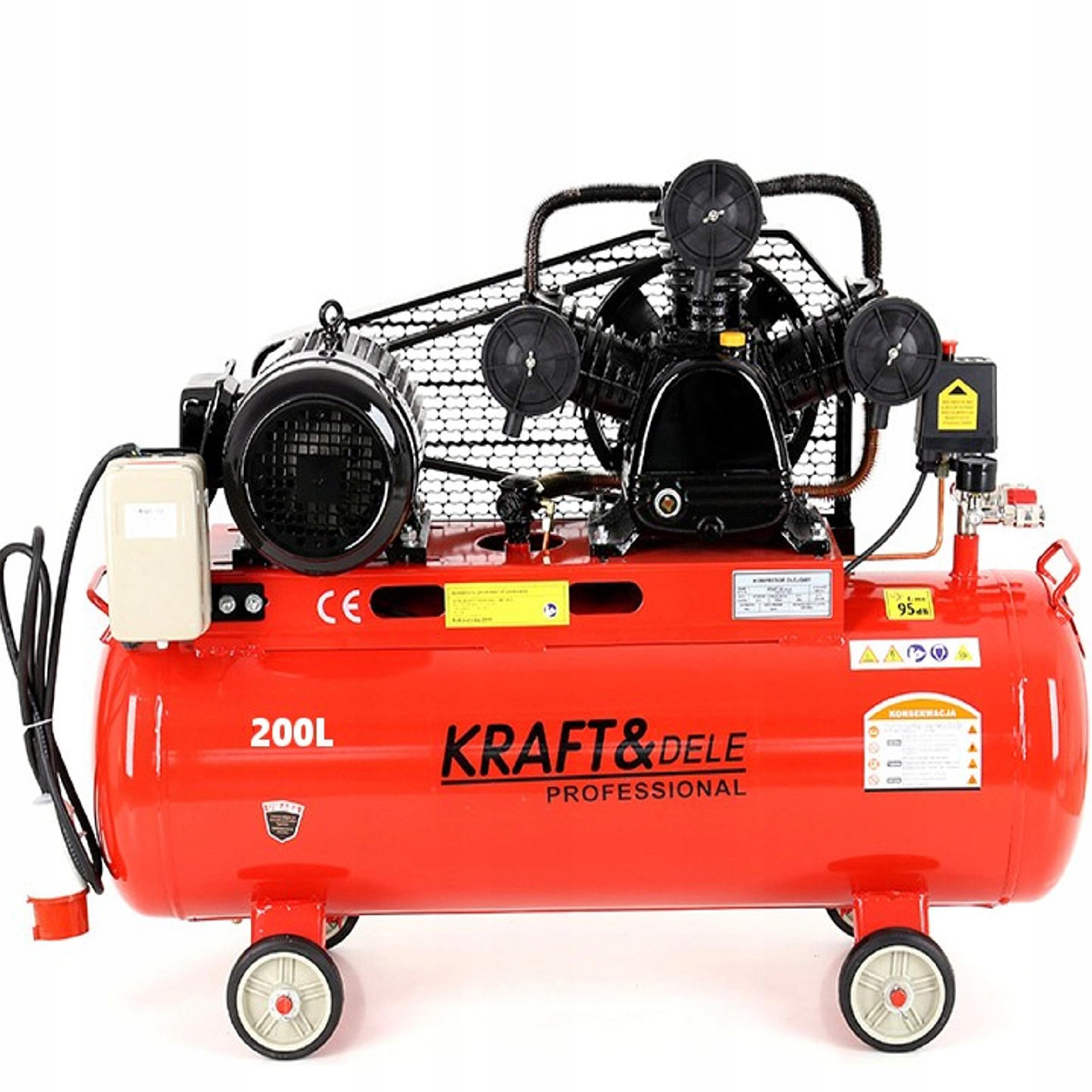 Kompresor olejowy Kraft&Dele KD408