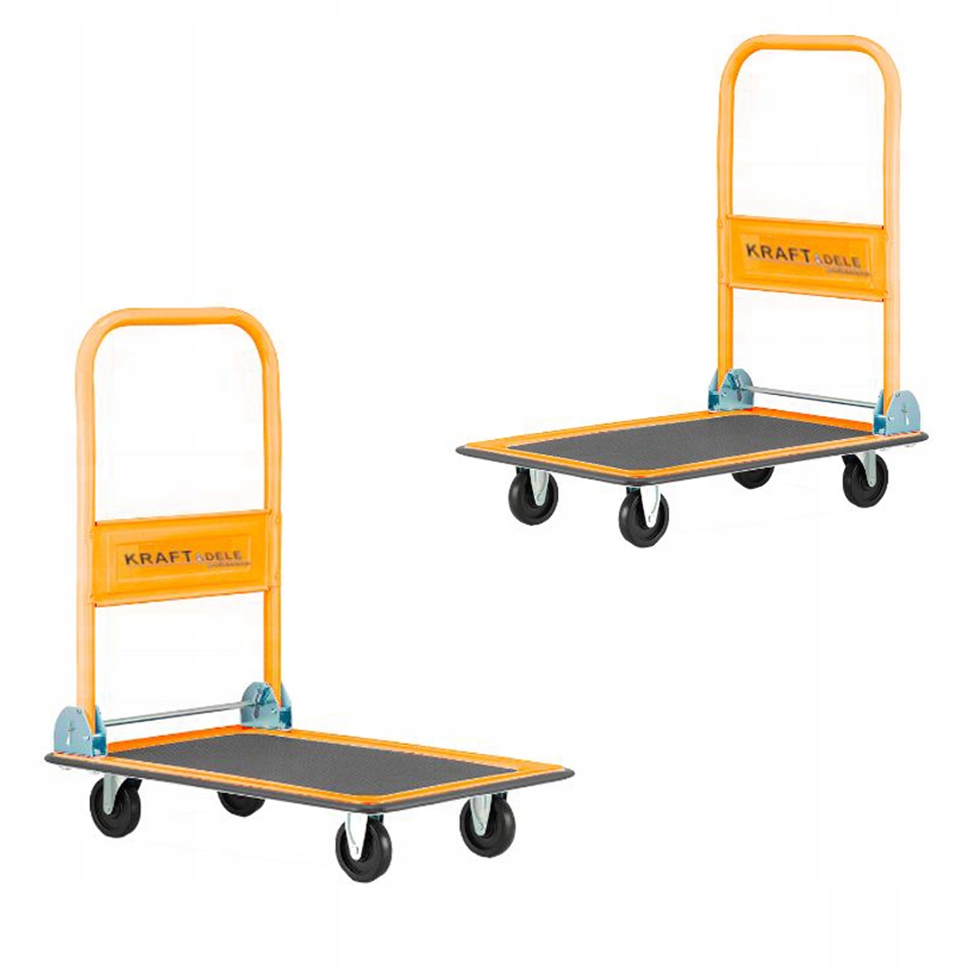 Skladový Plošinový Vozík Skládací Do 150 Kg, Silný