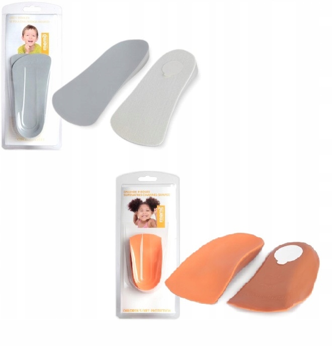 MEMO Wkładki supinujące typu klinowego 25 szare