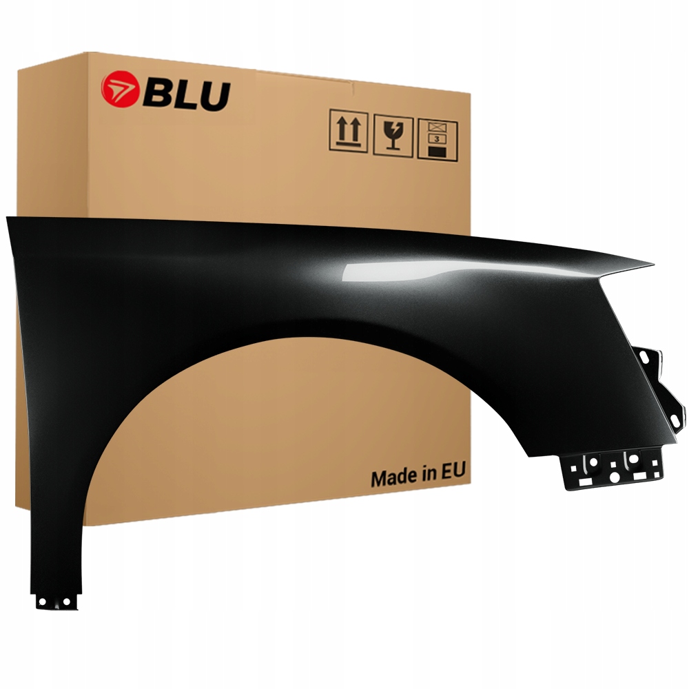 Blu Blatník Vw Passat B6 LC9Z pravý černý 05-10 přední