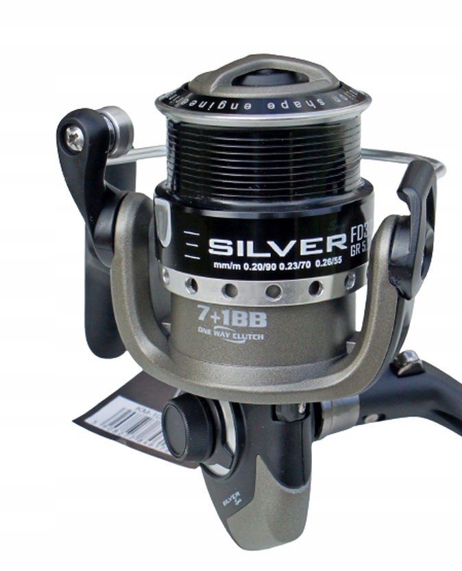 MISTRALL KOŁOWROTEK SILVER SPIN FD 30 7+1 BB NEW Marka Mistrall