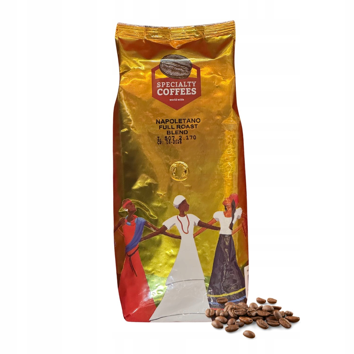 Kawa Café Intenso Torrezazzione Napoletana Full Roast kawa ziarnista 1kg