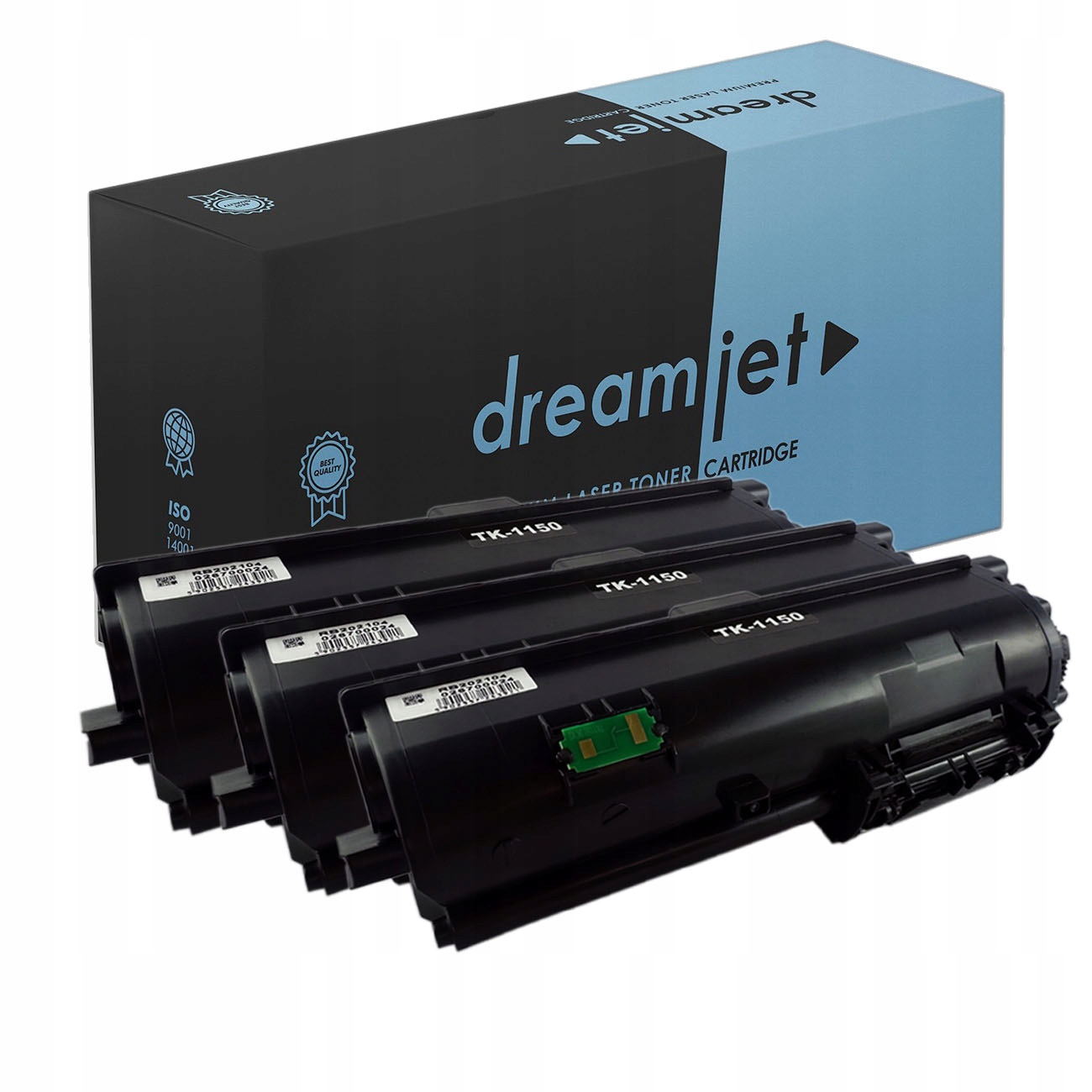 3x Toner pro Kyocera TK-1150 Ecosys P2235DW P2235DN