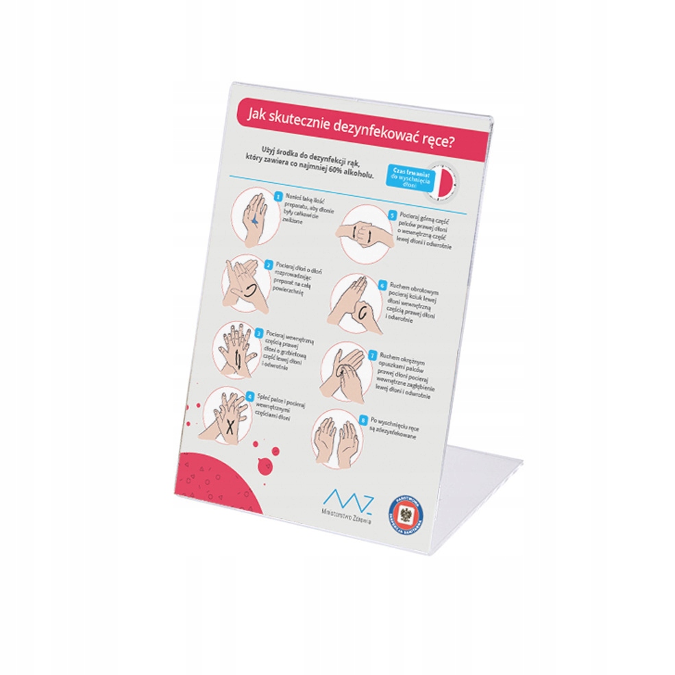 

Stojak na menu cenę informację plakat A5 148x210mm