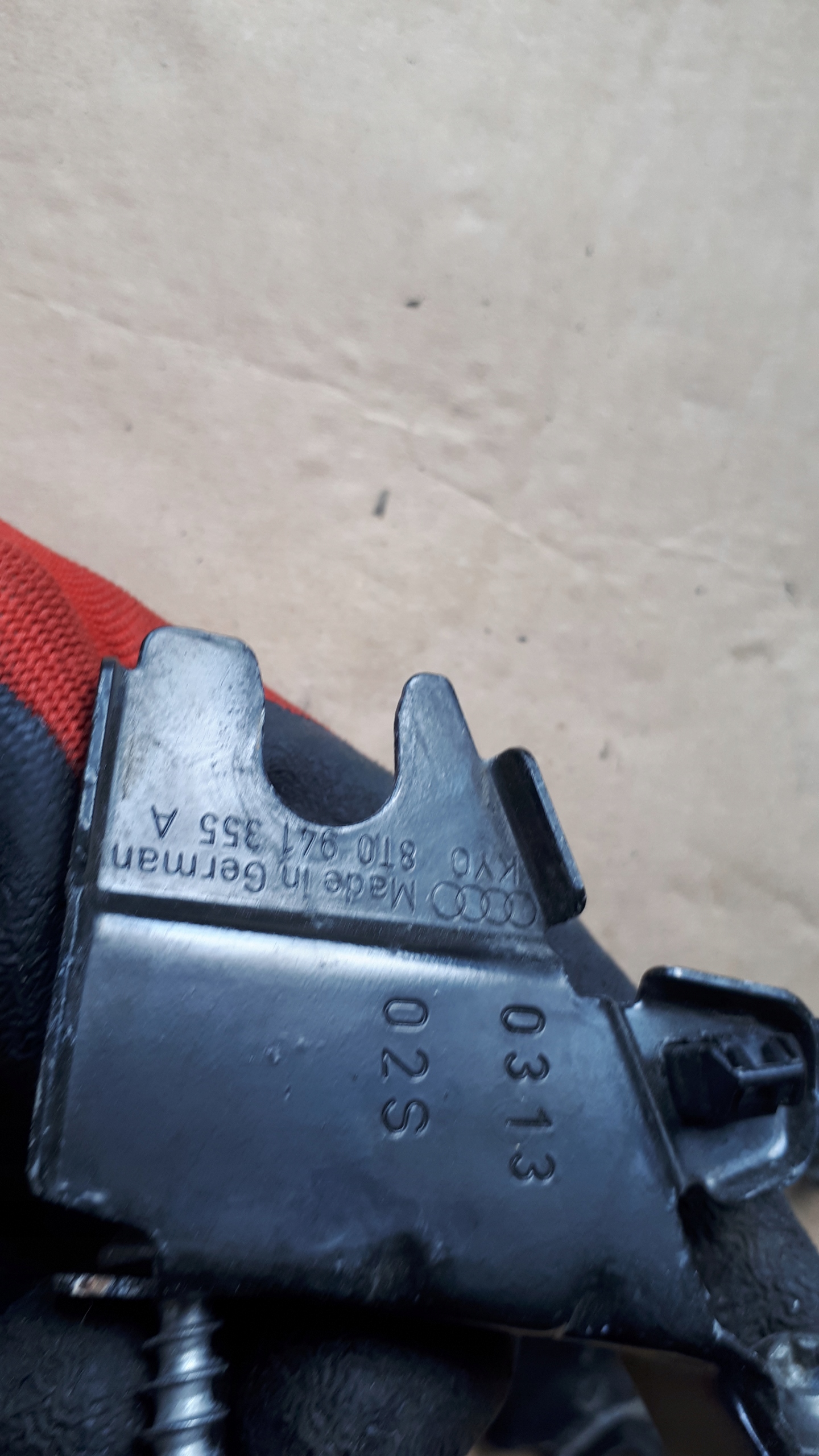 A4 B8 LIFT bracket holder lights supports left right