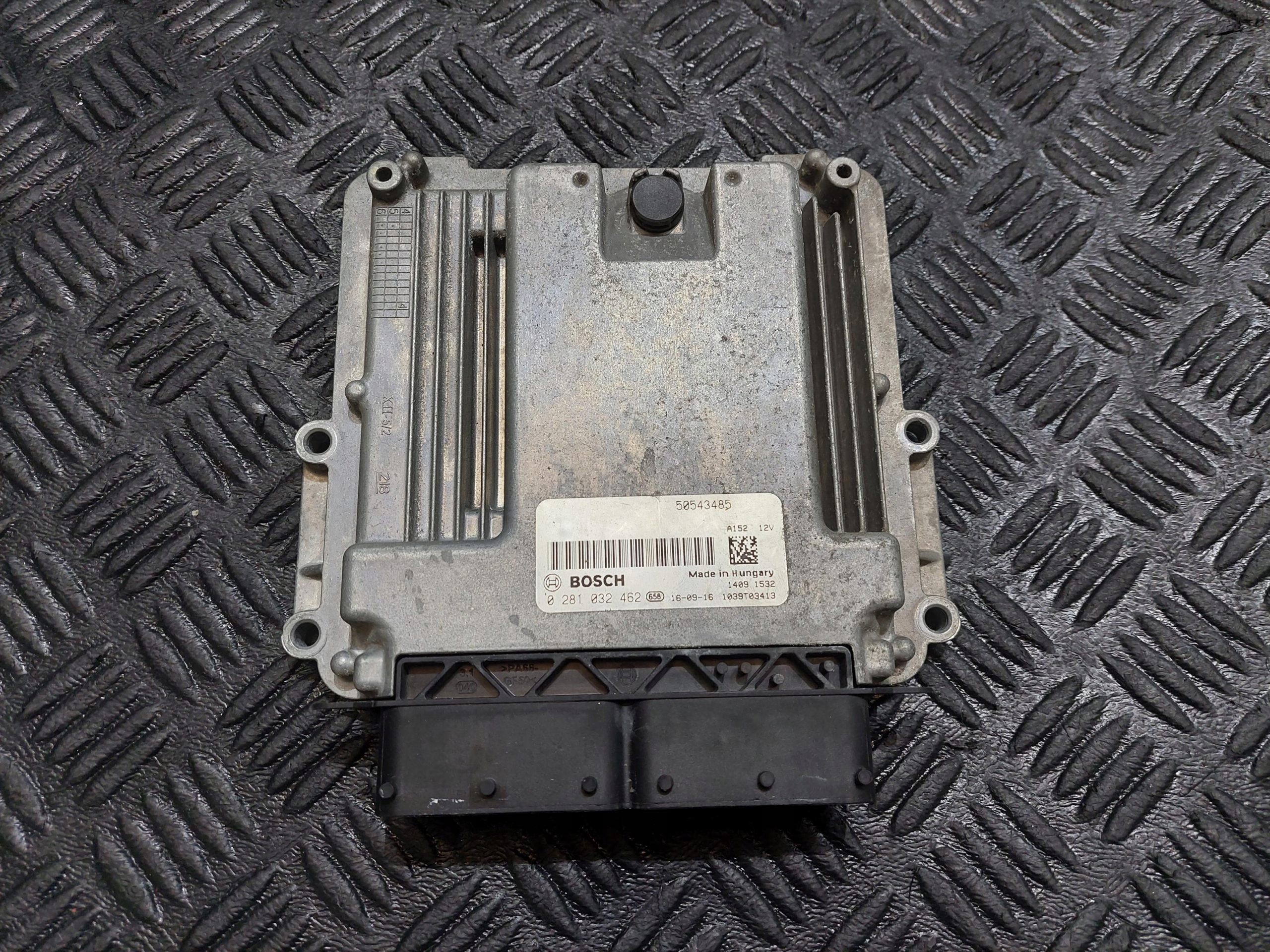 computer control unit of the engine 50543485 ALFA ROMEO GIULIA 2.2 D M-JET