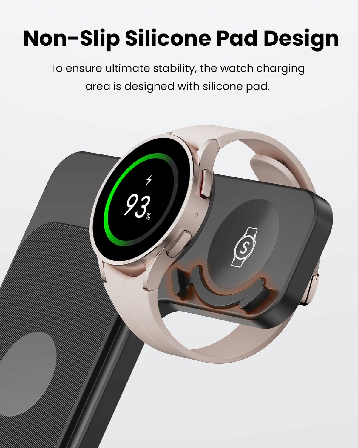 GEEKERA 3w1 Ładowarka Indukcyjna Dla Samsung S25 S24 S23 S22 Watch Buds — miniatura 3