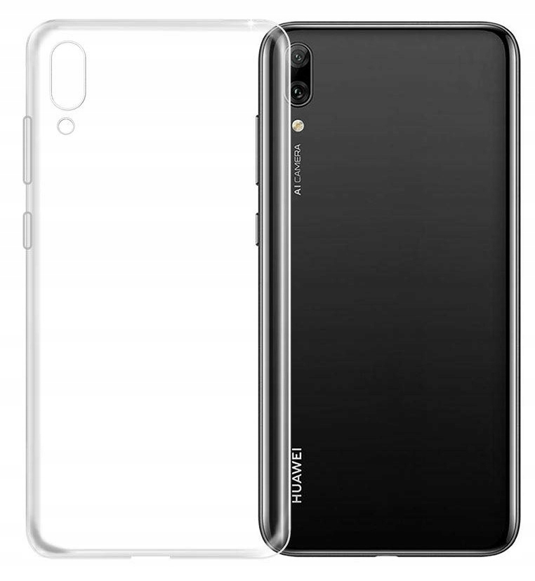 

Etui Silikon do Huawei Y7 2019 Szkło Hartowane