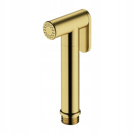 Sprchová Hlavice Bidetová Rukojeť Kartáčovaná Mosaz Bidetta Mosaz Omnires