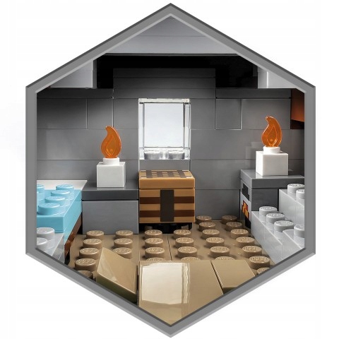 LEGO - MINECRAFT - OPUSZCZONA WIOSKA - 21190 Wiek dziecka 8 lat +