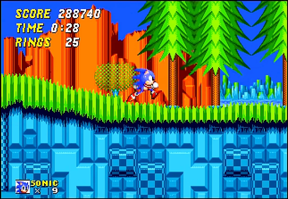Sonic The Hedgehog 2 - gra na konsole Sega Mega Drive. Tytuł Sonic 2