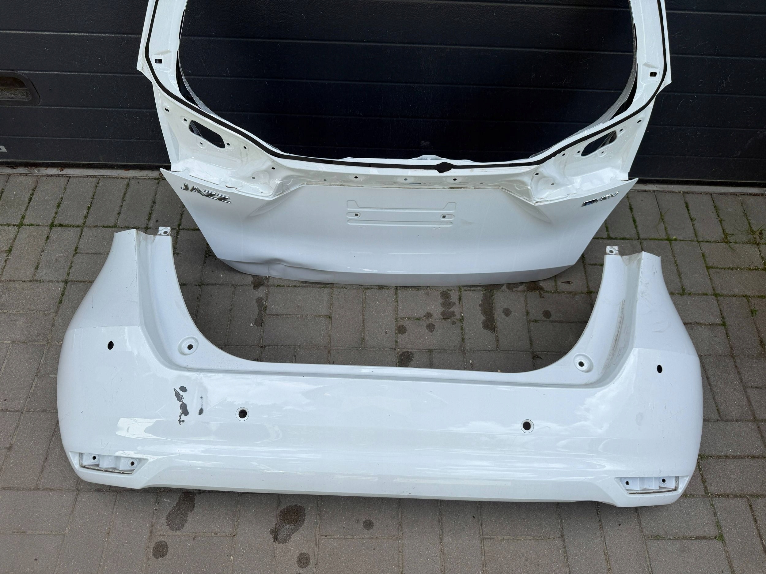 Honda Jazz 5 V 21- boot door bumper rear part rear