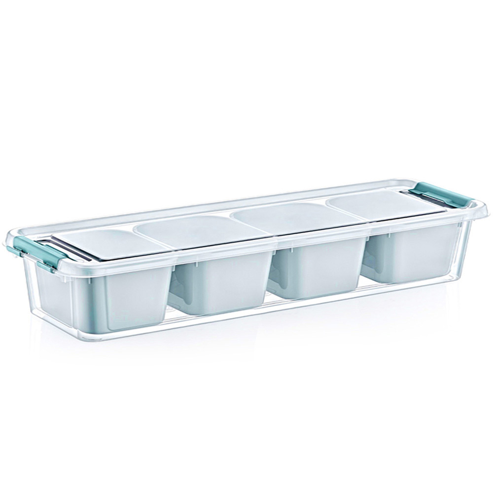 

Pojemnik Z 4 Wkładami Organizer 2,5L 21064 MIX
