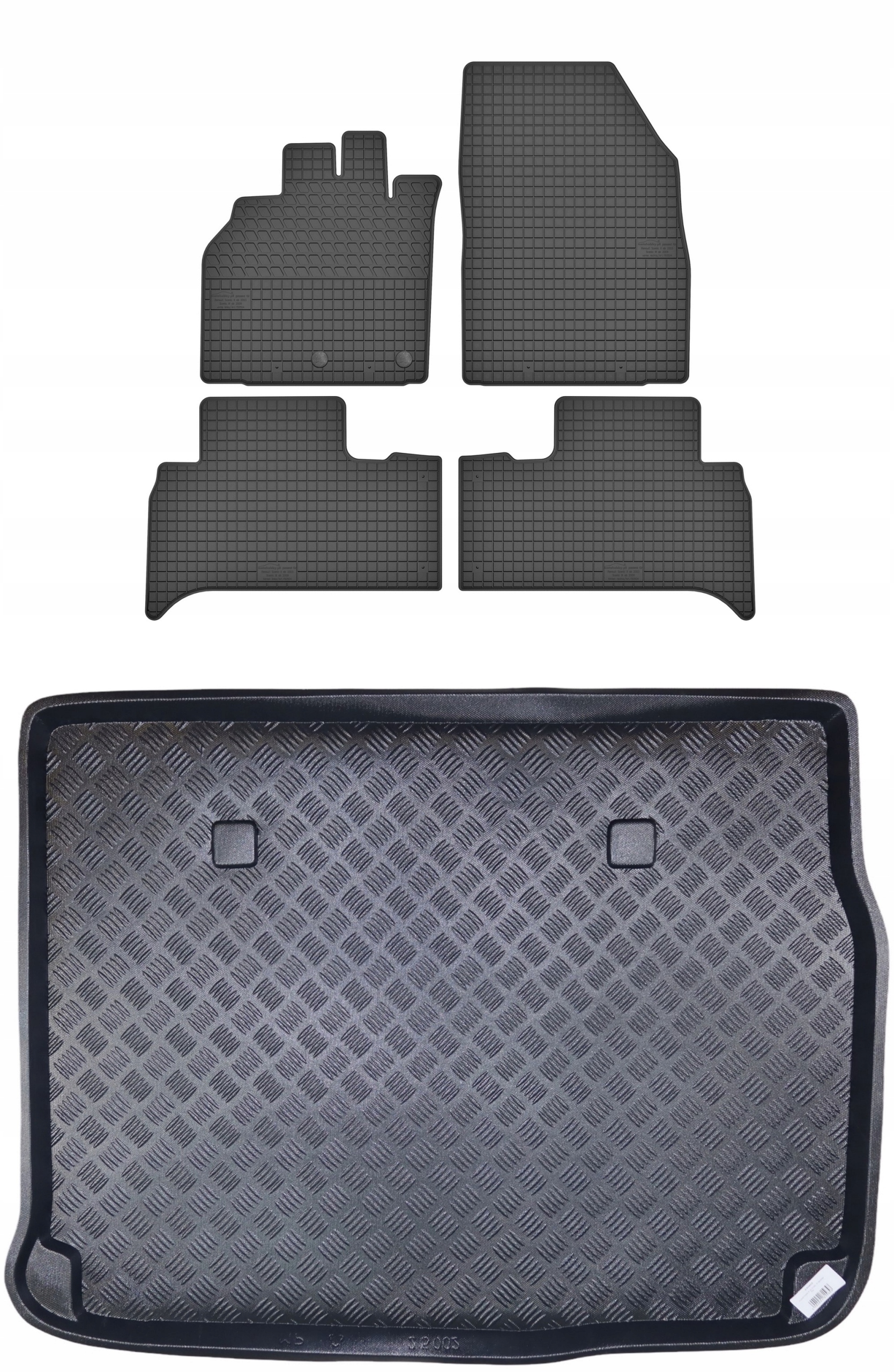 Koberce nosič pro: Renault Scenic II 2003-2009 minivan