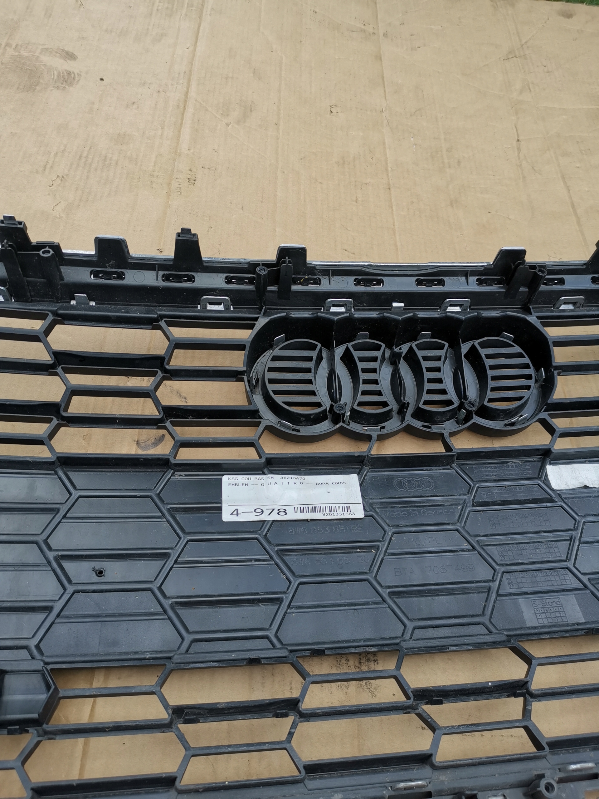 AUDI A5 LIFT grille radiator QUATTRO grill
