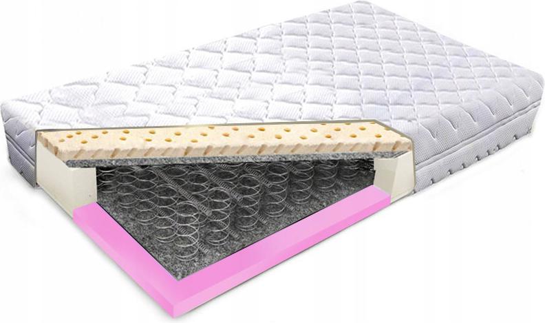 Pružinový matrac 80x190 s latexom a Hr 22CM