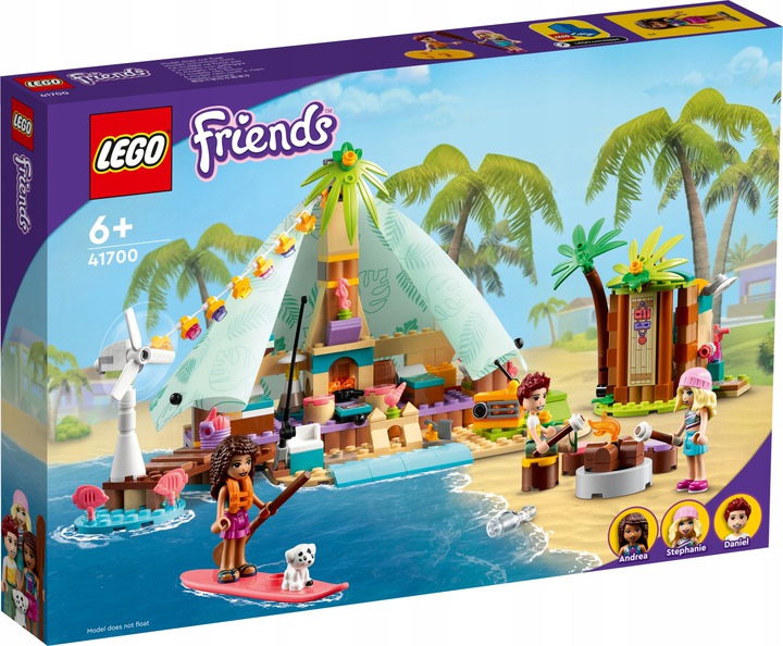 Lego Friends Luxusní Kemp Plážový Set 41700