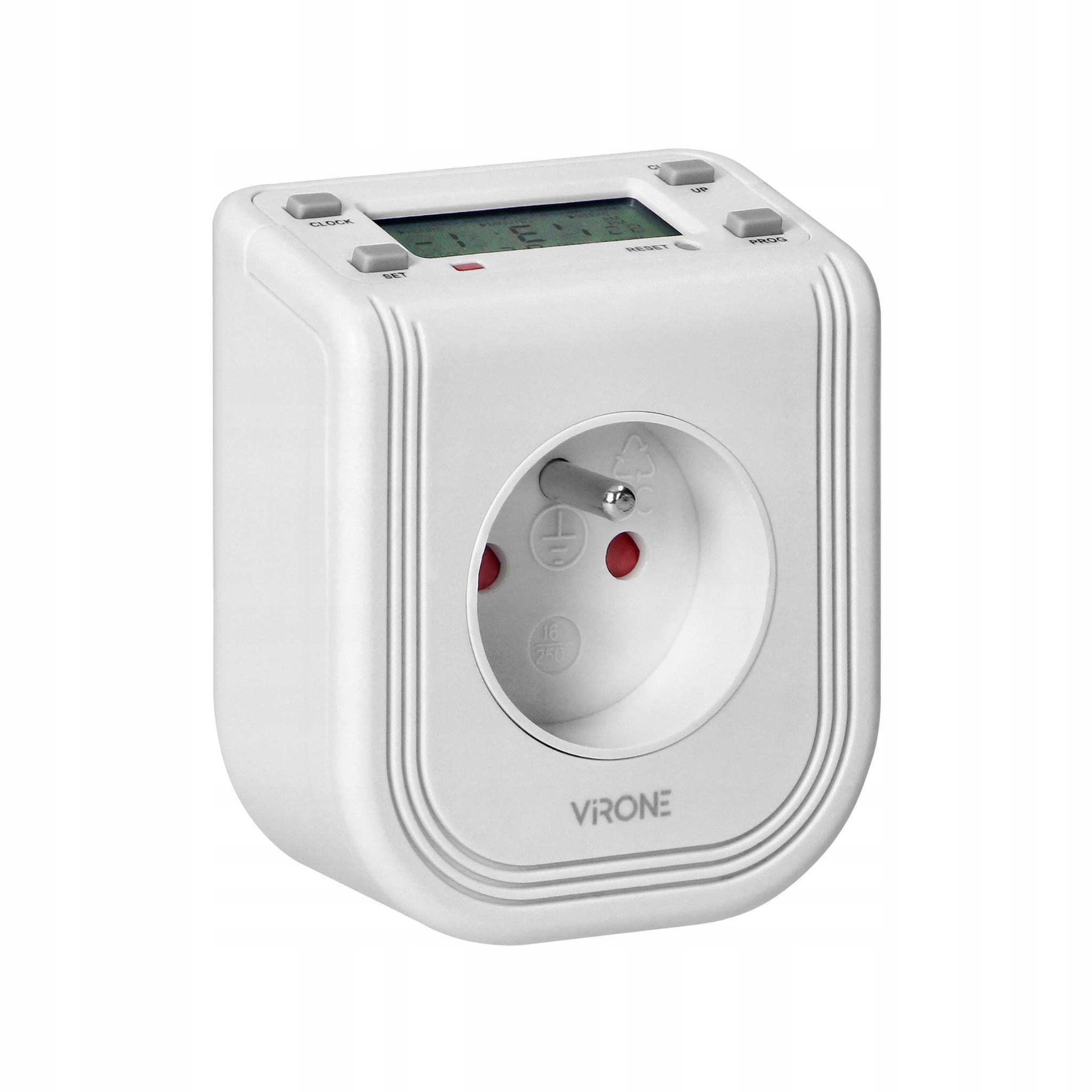 Elektroniczny programator czasowy 16 programów LCD