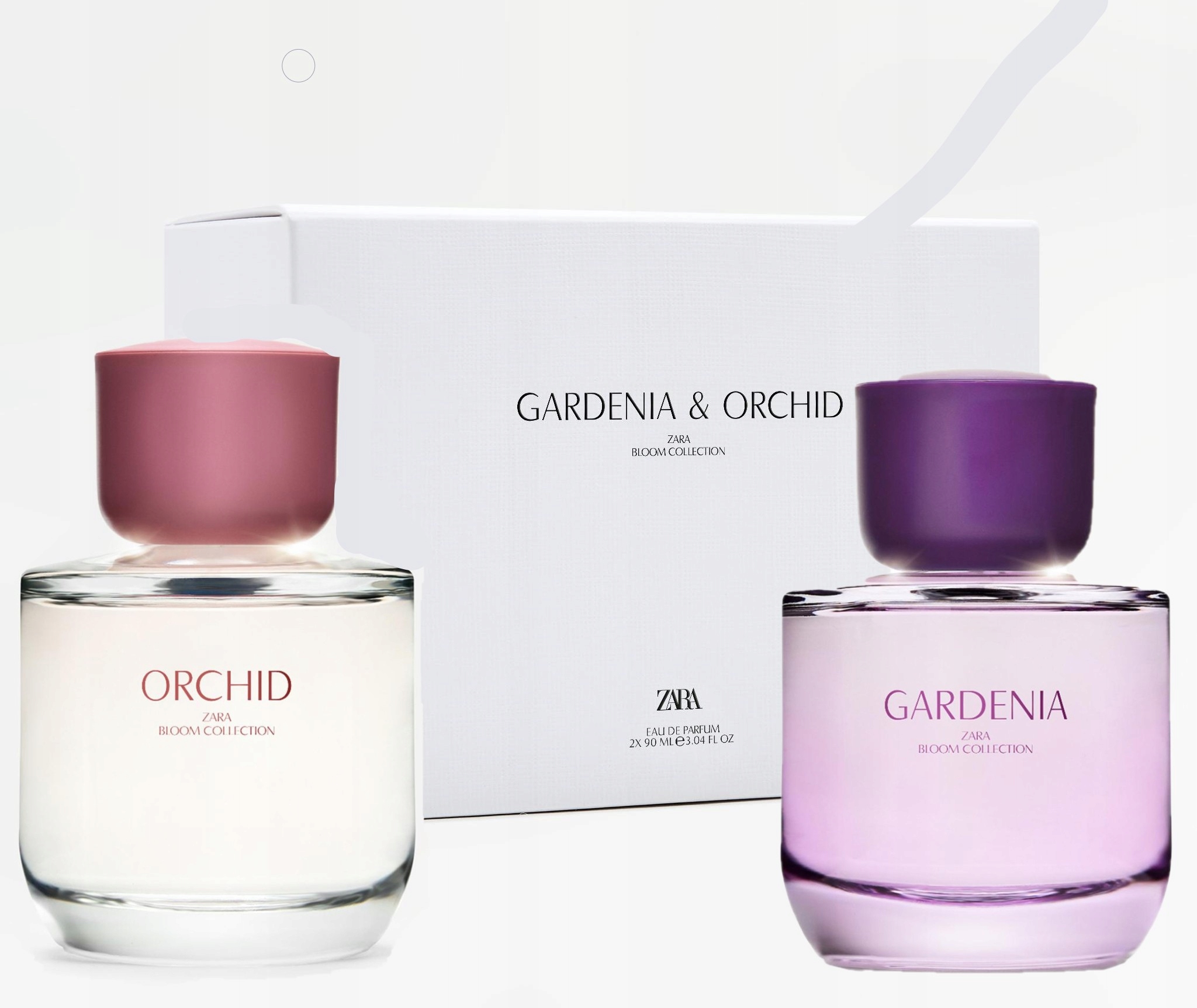 Set Zara Gardenia & Orchid 2 x 90 ml