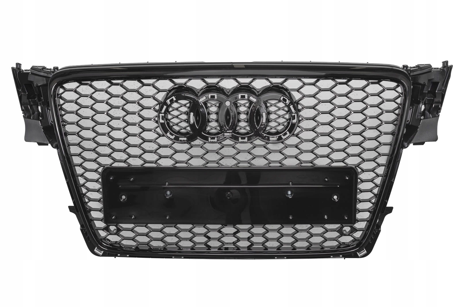 Ауді А4 В8 2007-12 гриль стайлінг на RS4 чорний