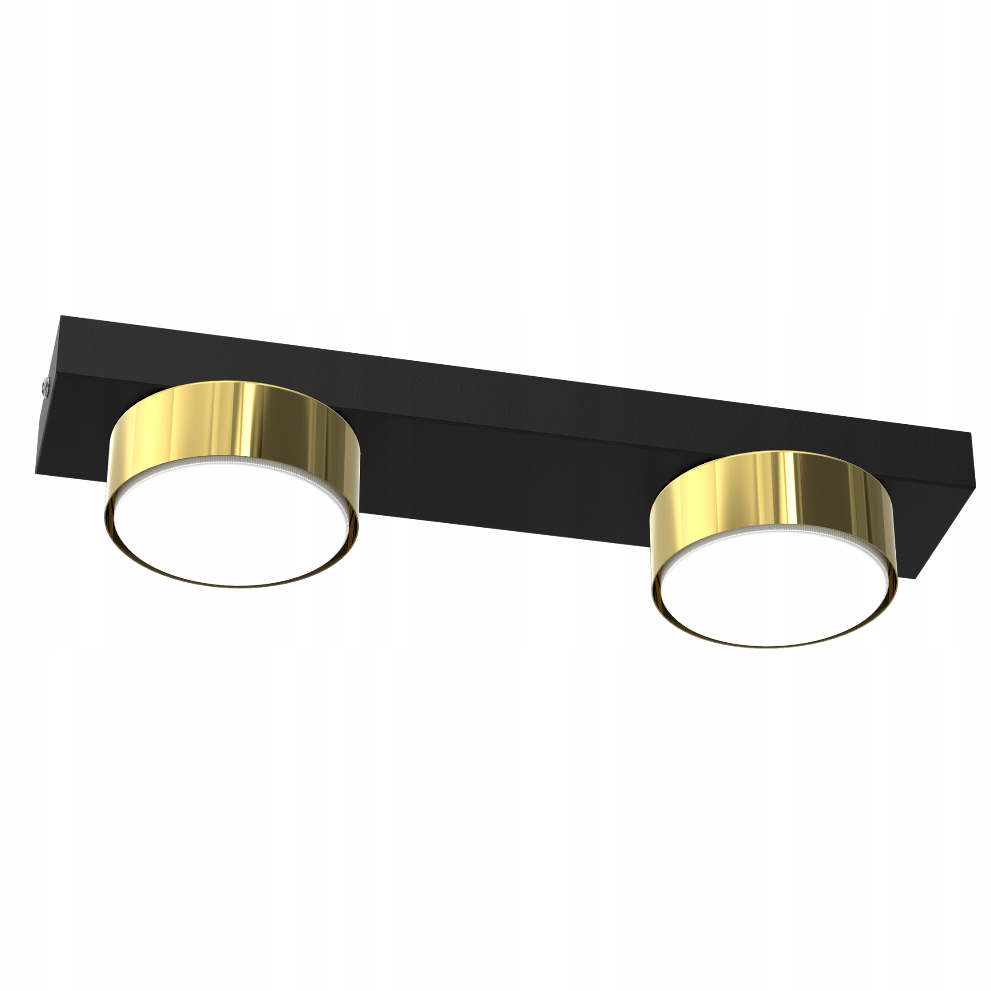 Stropní Svítidlo Stropní Svítidlo Led Loft GX53 Černá Zlatá Polská Ozdobná Moderní