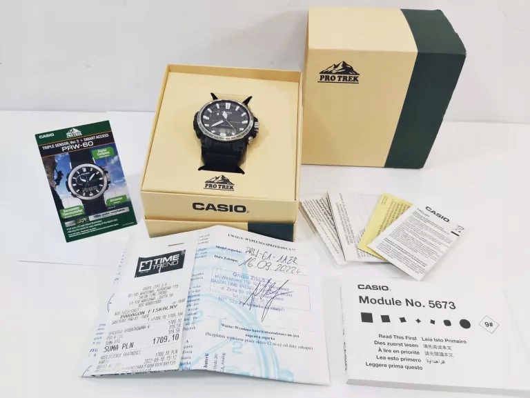 JAK NOWY ZEGAREK CASIO PRW-61-1AER PRO GWARANCJA 2025