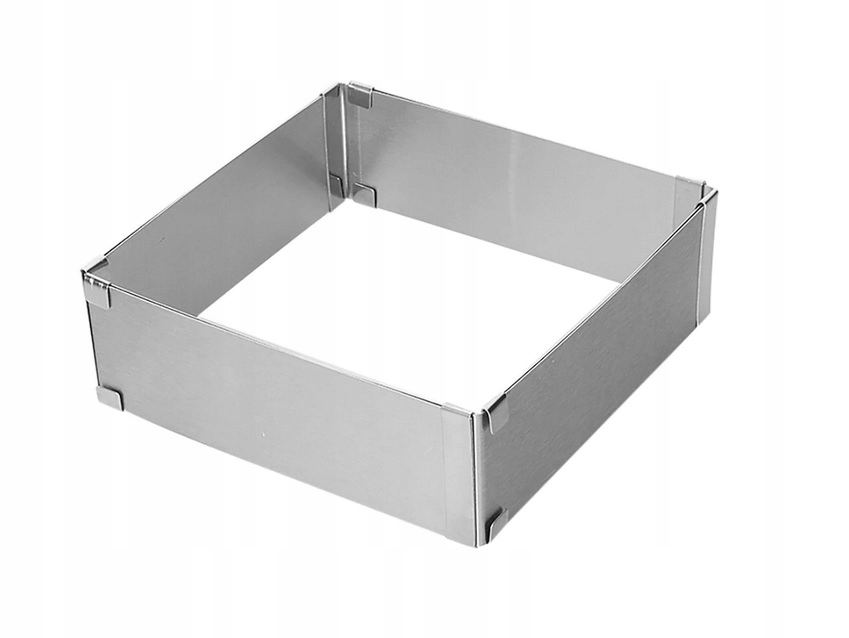 

Forma Regulowana Rant Do Tortów Opaska Prostokąt