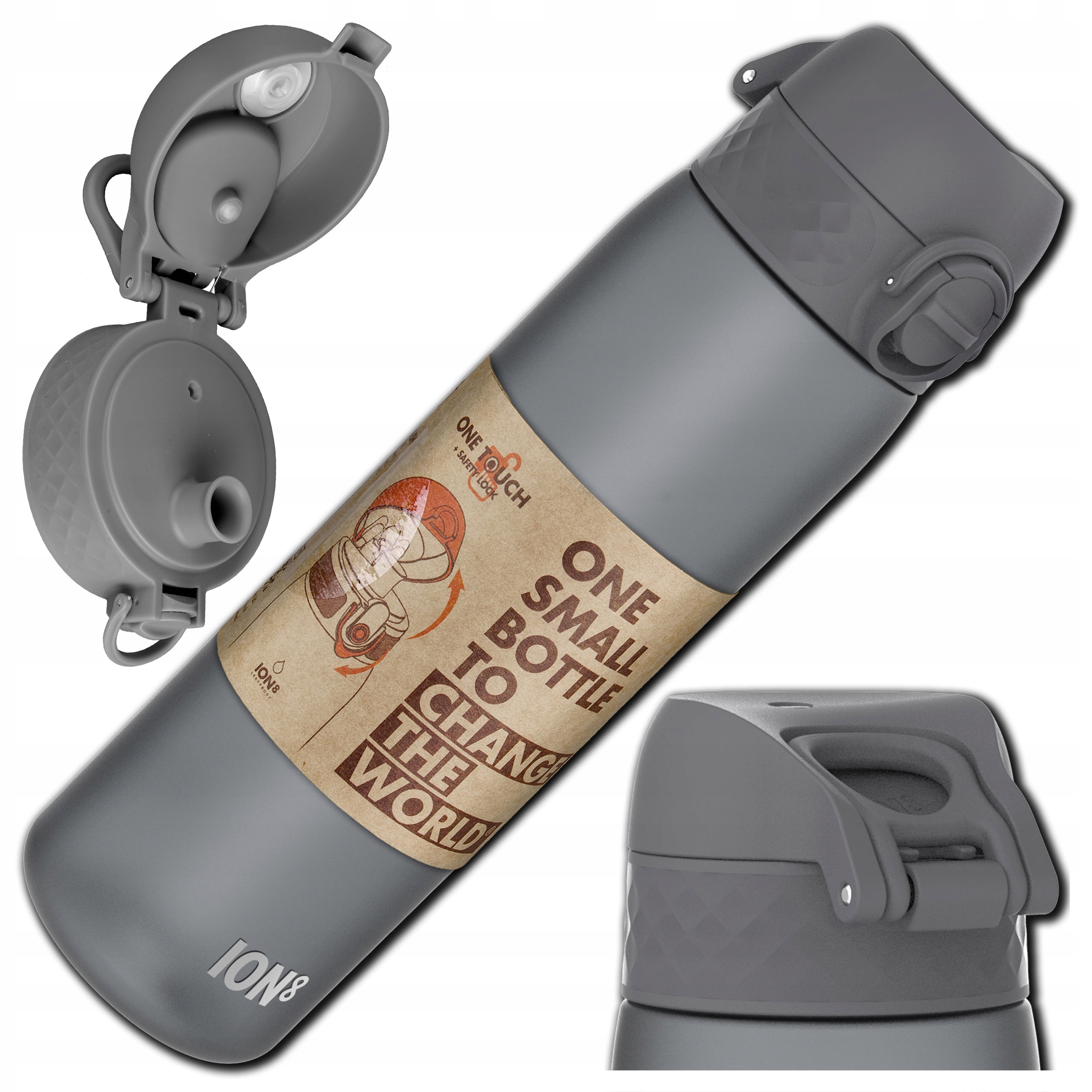 

Bidon Butelka Na Wodę ION8 500 ML Atest Grey
