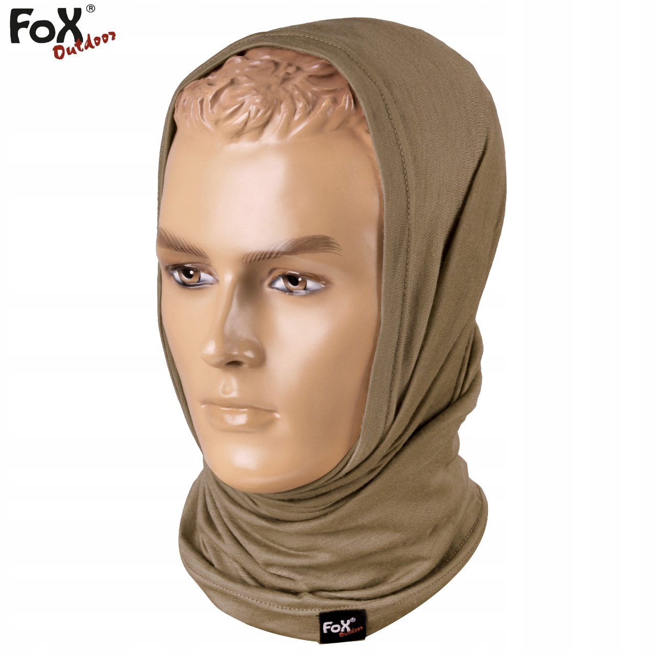 CHUSTA OCHRONNA KOMIN TERMOAKTYWNY SZAL MFH Fox WEŁNA MERINO LITE COYOTE Długość (cm) 48 cm