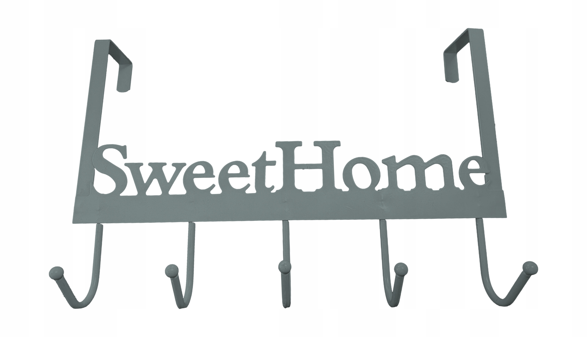 

Wieszak Na Drzwi Sweet Home 38,5x26 cm Szary