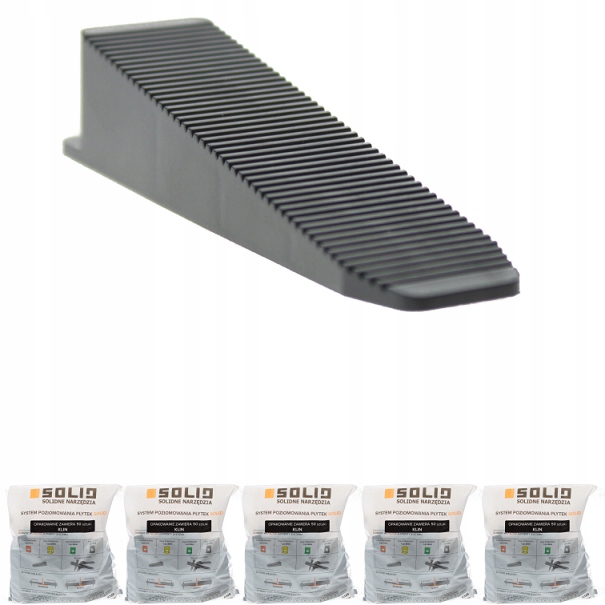 

System Poziomowania Płytek Solid Kliny 250szt.