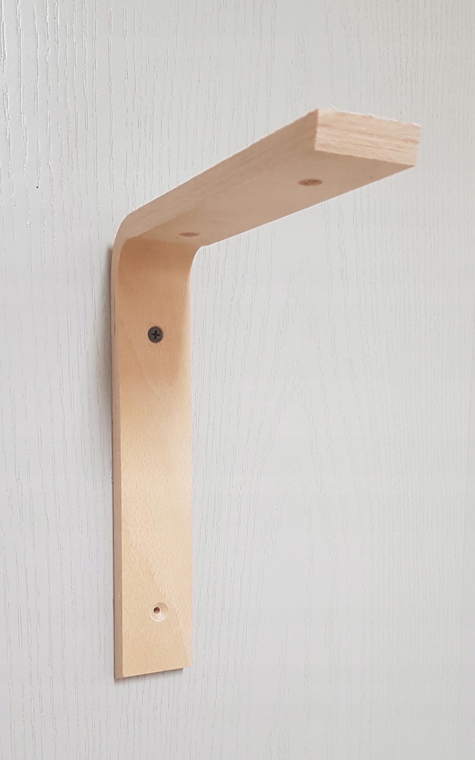 

Wspornik bukowy podpórka pod półkę 250x200x40mm