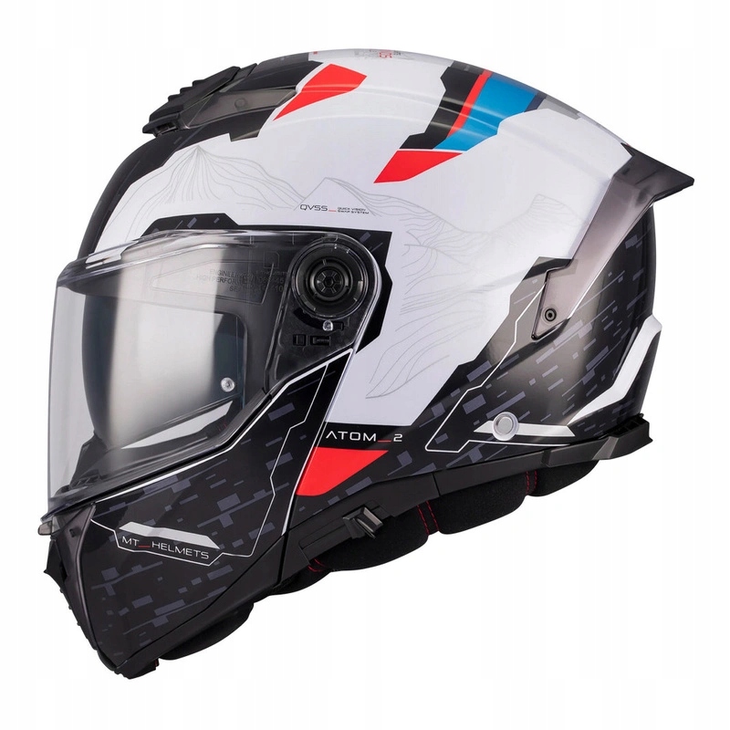 Helma Mt Atom 2 Sv Highlands White/blue/red biela červená modrá Darčeky