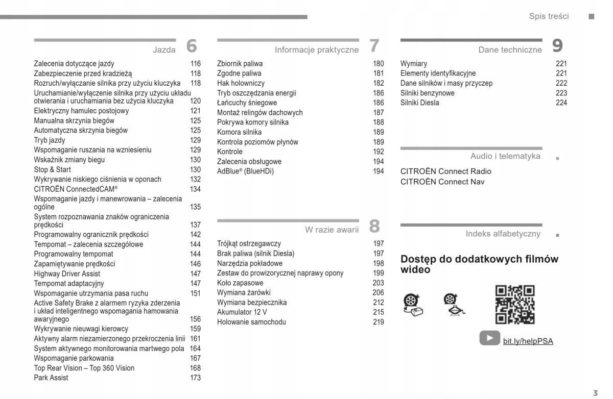 Citroen C5 Aircross 2017-2021+Nawi Instrukcja Obsługi Marka Citroen