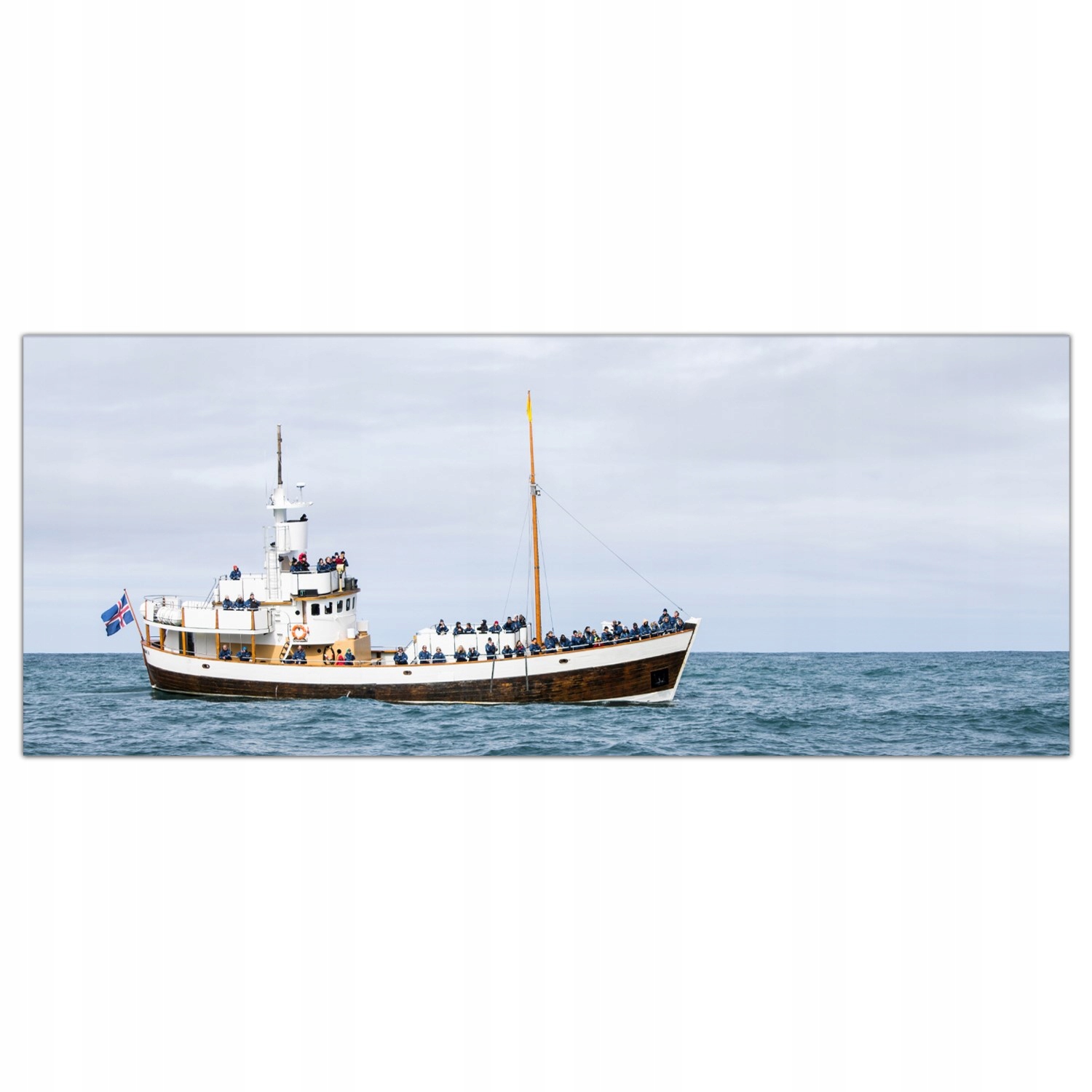 

Obraz na szkle Foto Islandia Wyspa Statek 125x50