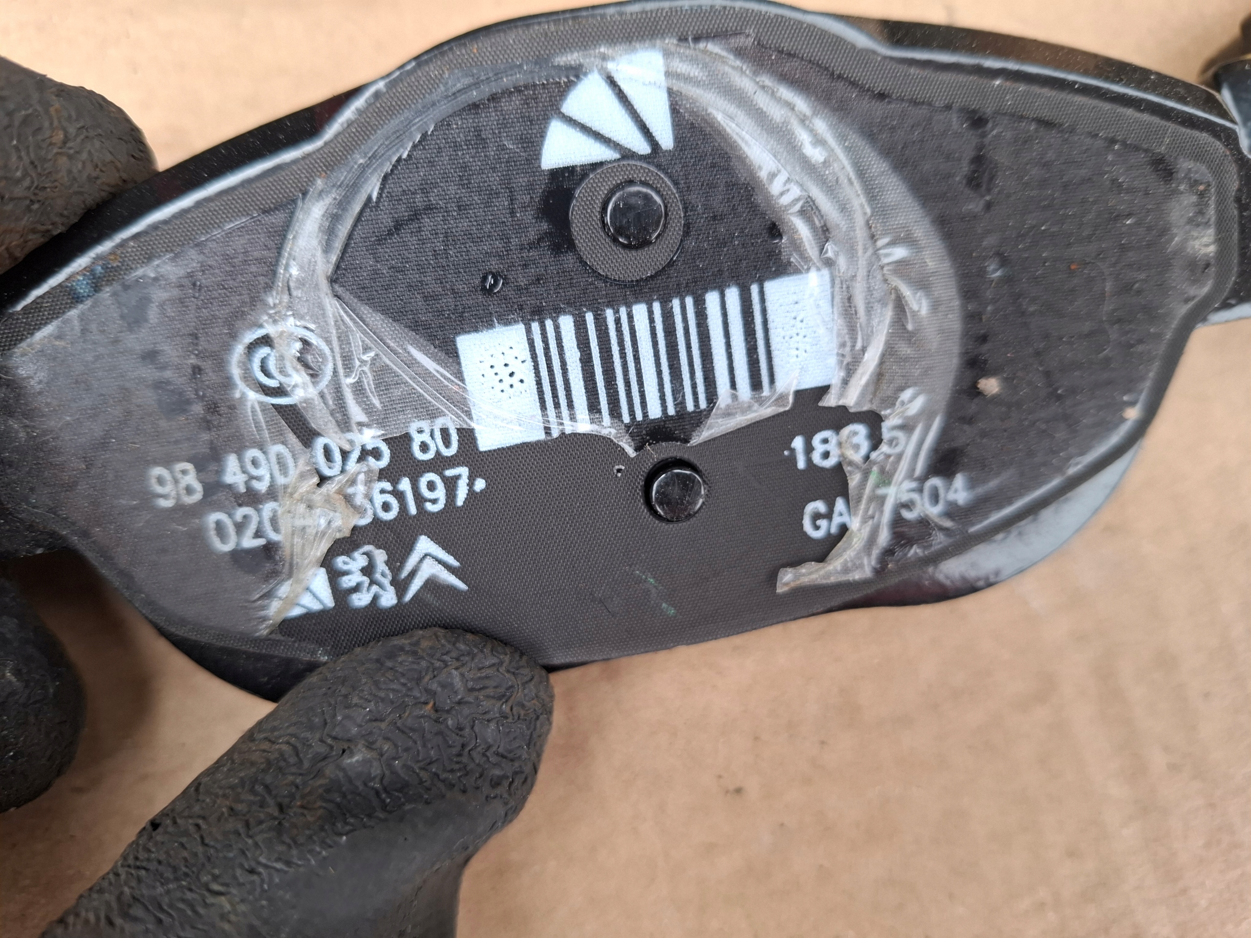 Opel MOKKA B II discs plates front 9807353480 new 25r