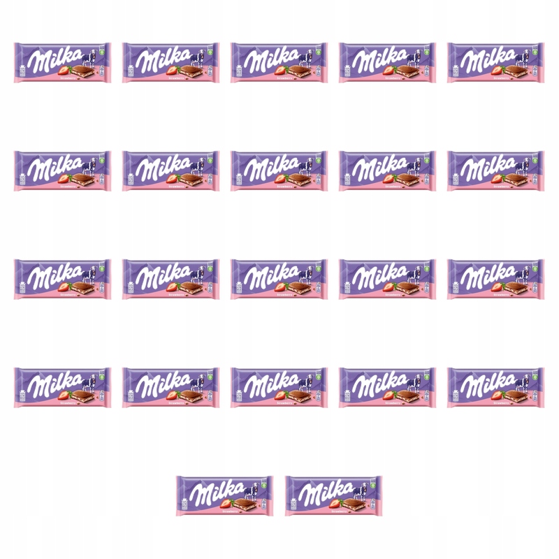 Milka Strawberry 100g X22