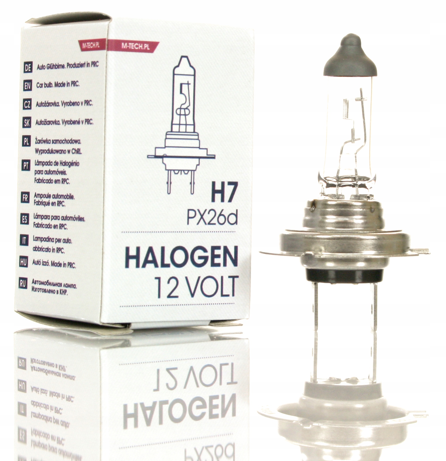 Żarówka H7 55W 12V PX26d M-tech