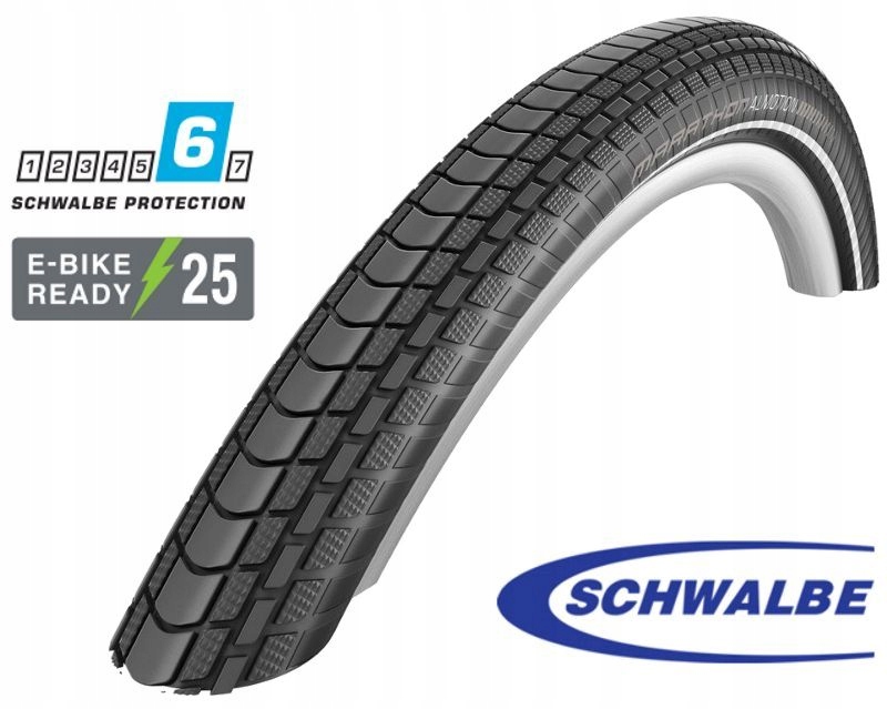 Opona 27.5x2.15 (55-584) Schwalbe Marathon Almotion Performance Reflex E-25
