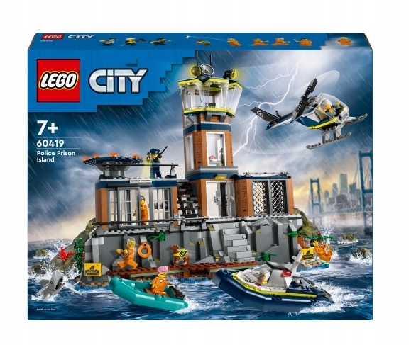 Lego City 60419 Policie z Vězeňského ostrova