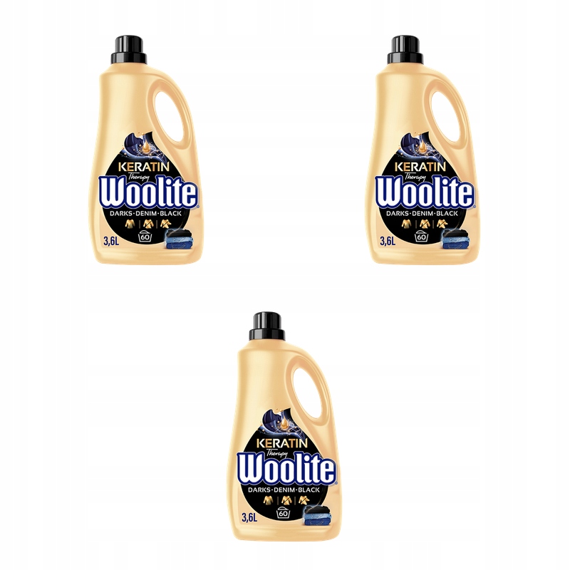 Woolite Tekutý prací prostředek Dark 3,6 l (60 praní) X3