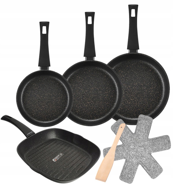 

Ambition Carbon Komplet 4 Patelni Indukcja
