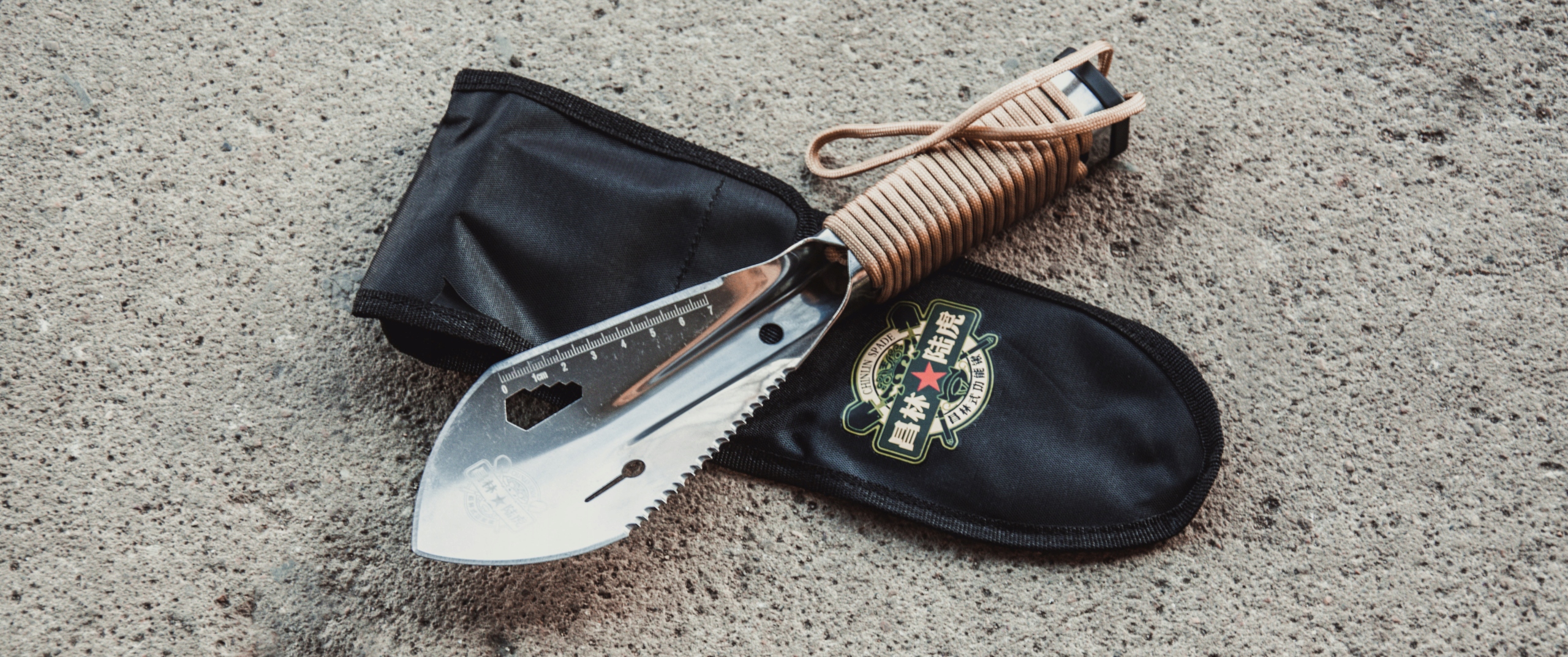 Lopatka Lopata Digger Saperka Nůž Pila Přežití