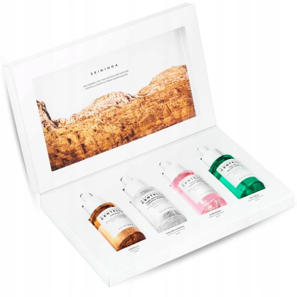 SKIN1004 CENTELLA ASIATICA MADAGASCAR APUŁKI SERUM ZESTAW 4X30ML PREZENT
