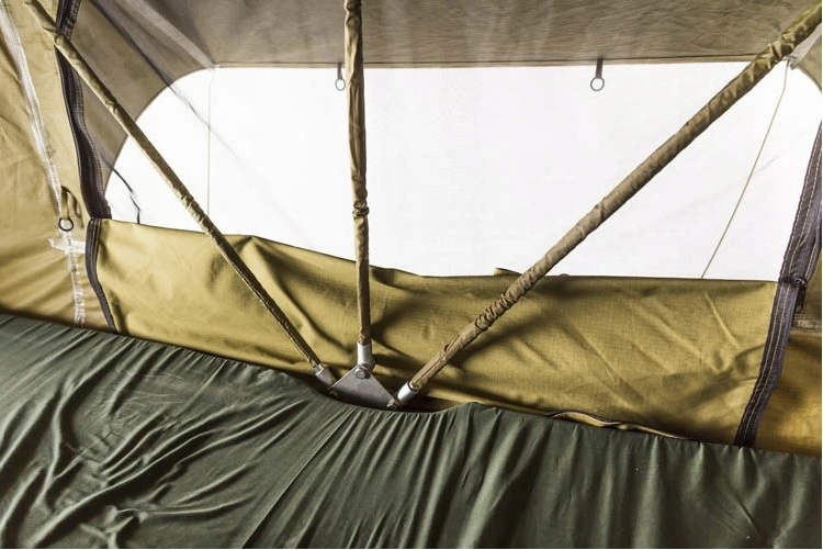 Палатка на крыше 4x4 с автомобильным вестибюлем