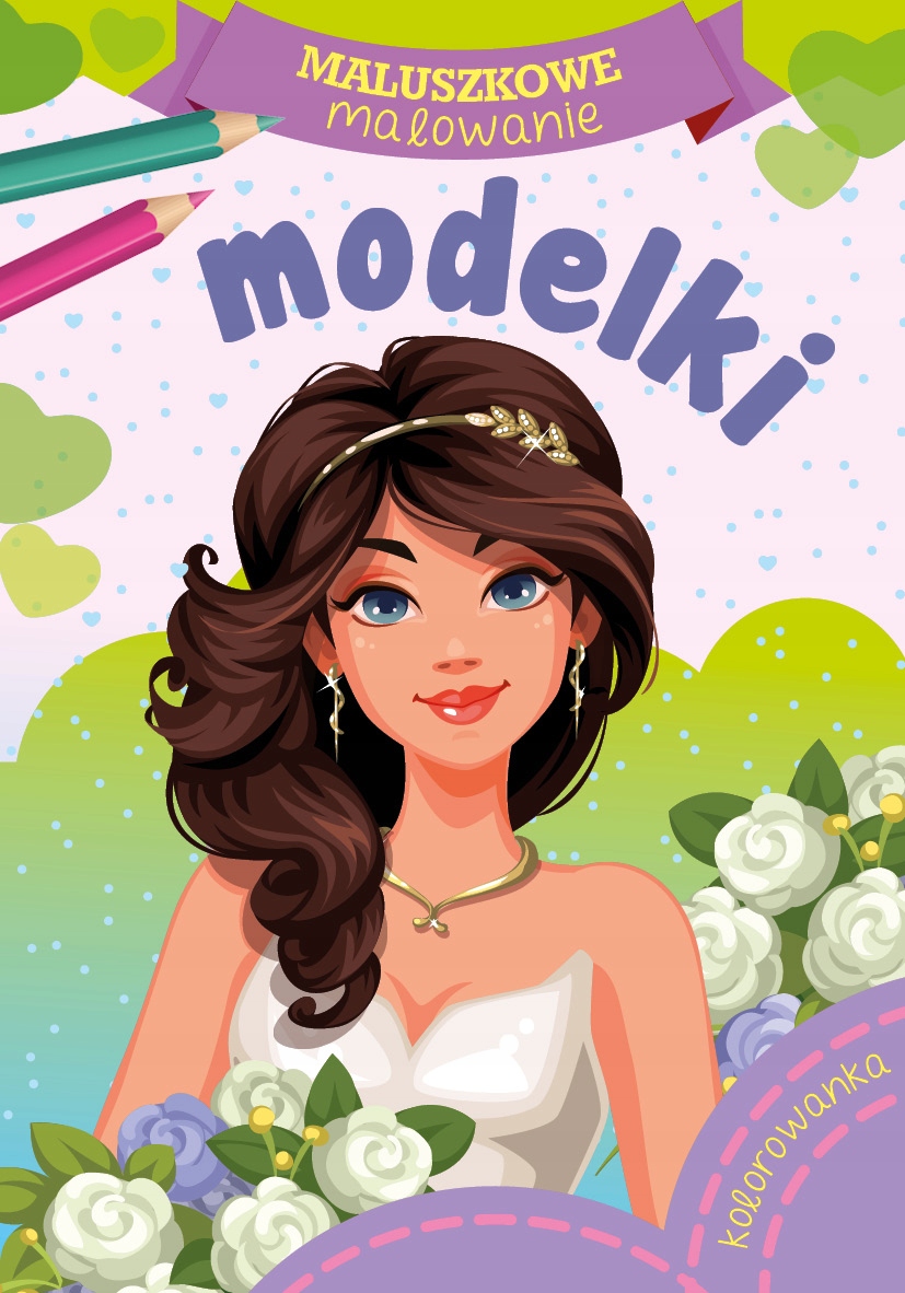 

Maluszkowe malowanie Modelki Kolorowanka Malowanka