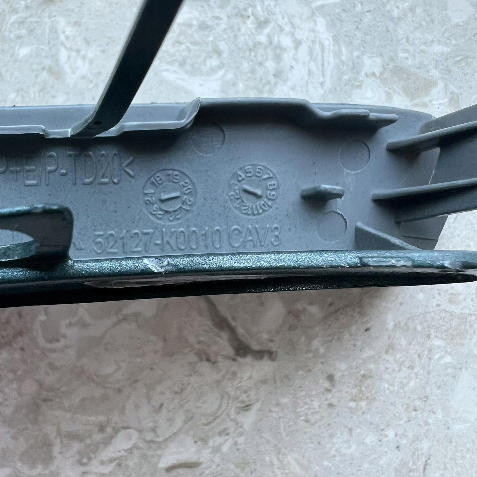 TOYOTA YARIS IV 2020- spoiler bumper front 52127-K0010