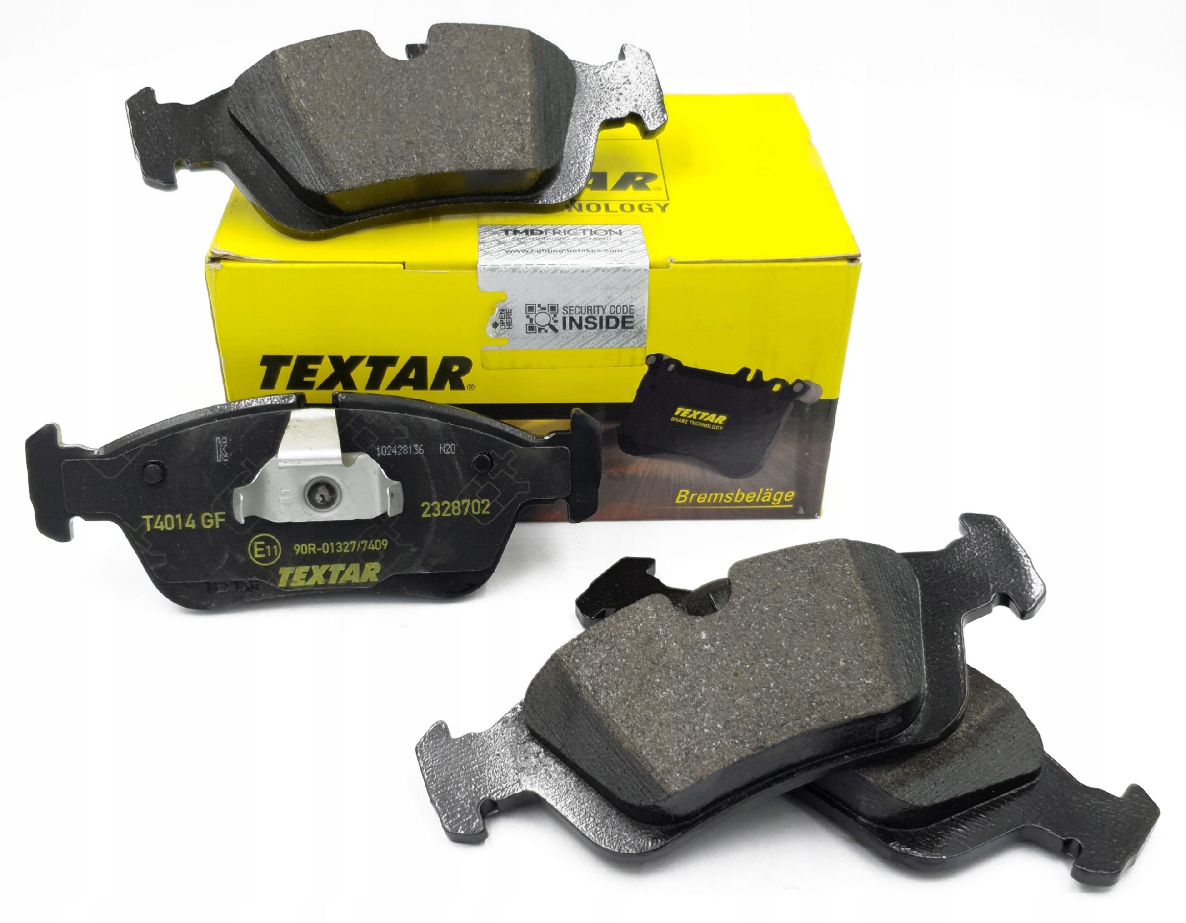 TEXTAR тормозные колодки передний мост 2328702 BMW 3 E46