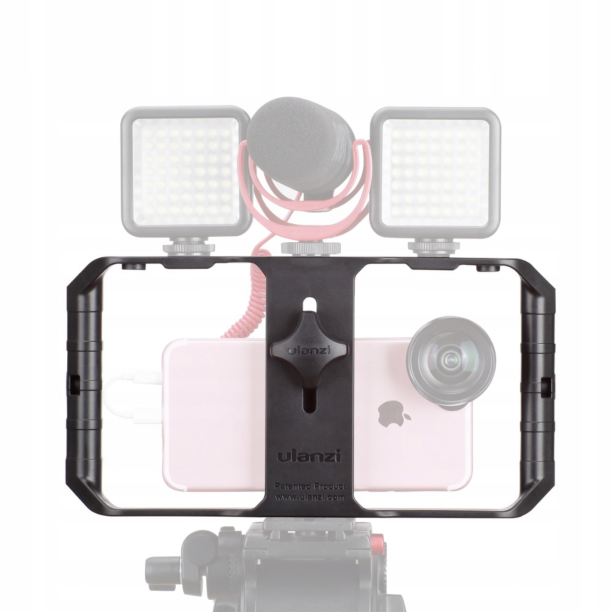 Ulanzi U-Rig Pro Stabilizator Ręczny Do Smartfona Lamp Led Mikrofonu